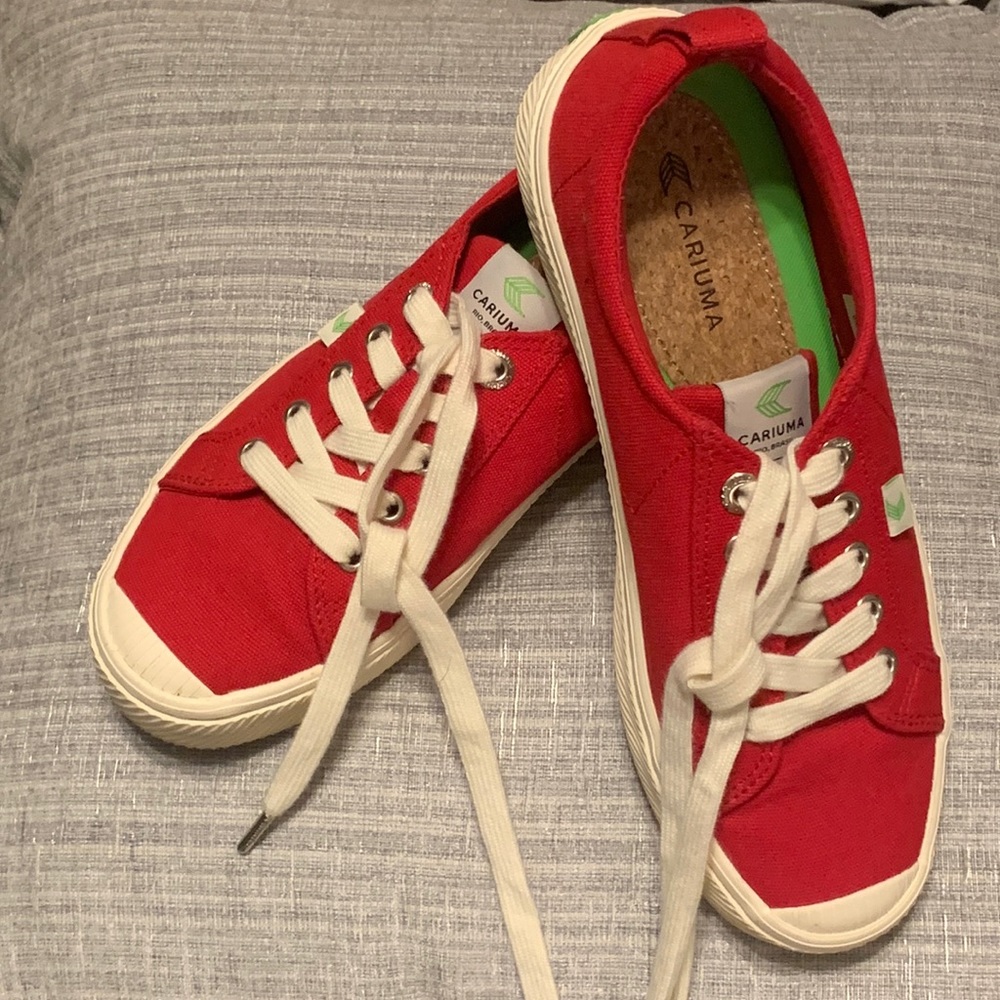Cariuma Red Sneaker Size 7.5